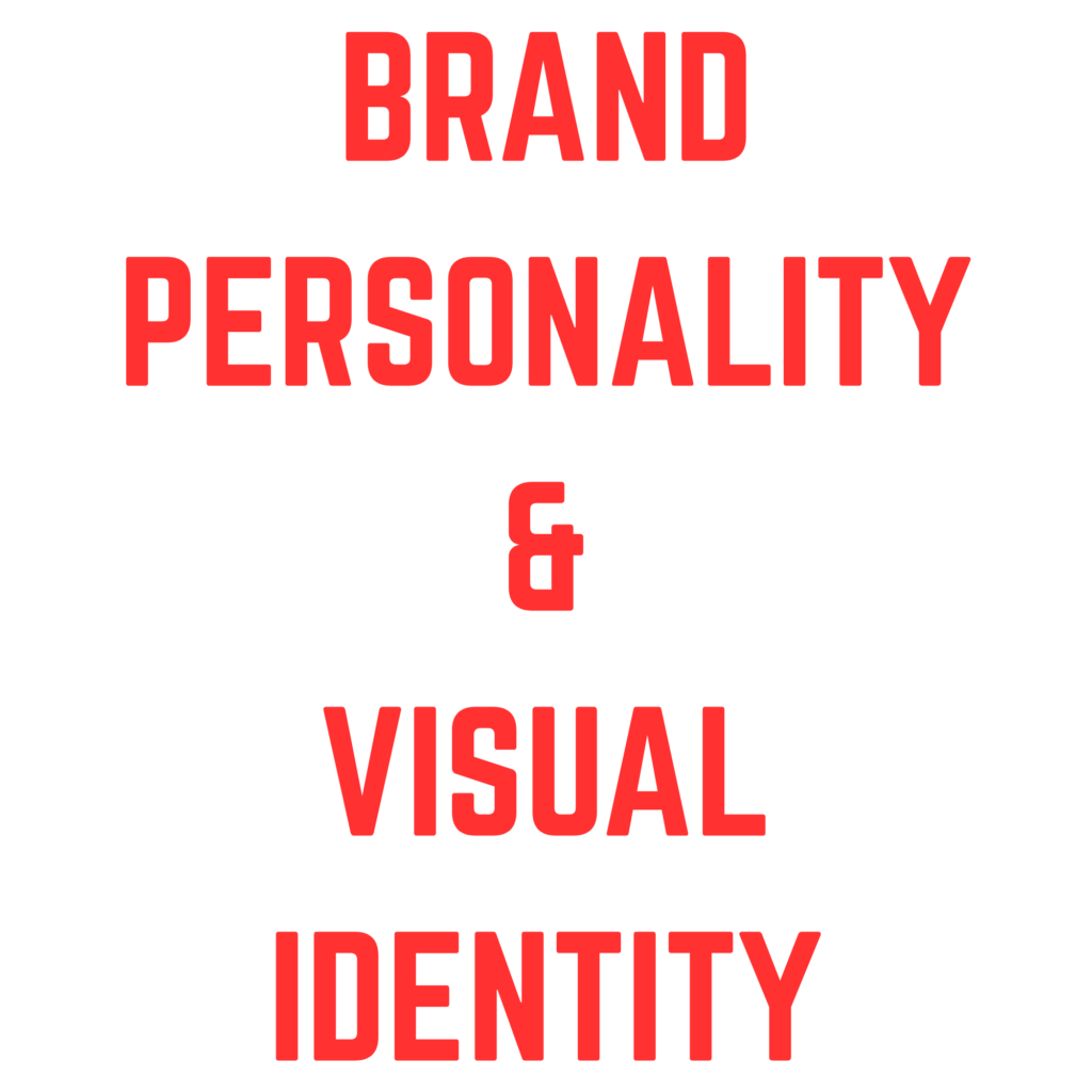 brand personality & visual identity